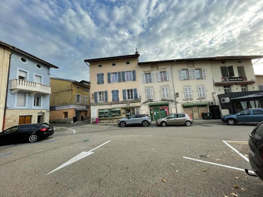 Appartement Sur La Place De Poncin Exterior foto