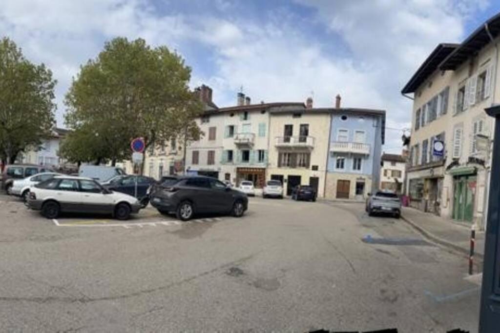 Appartement Sur La Place De Poncin Exterior foto